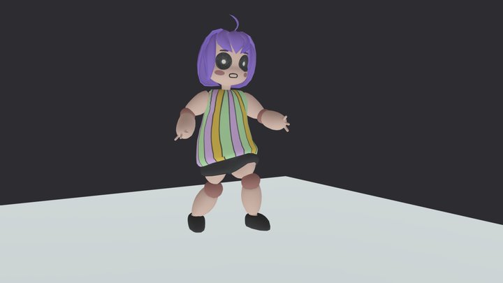 dollsFightSequence 3D Model