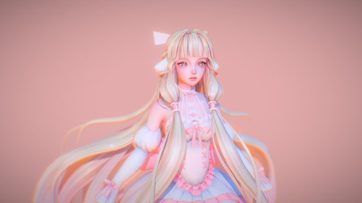 Chii_chobits 3D Model