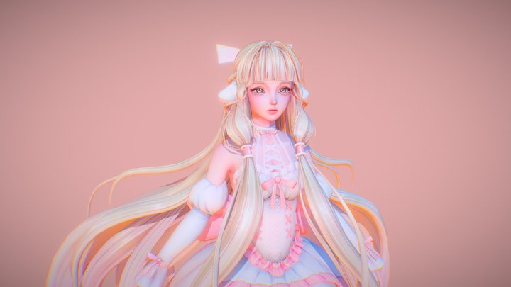 Chii_chobits 3D Model
