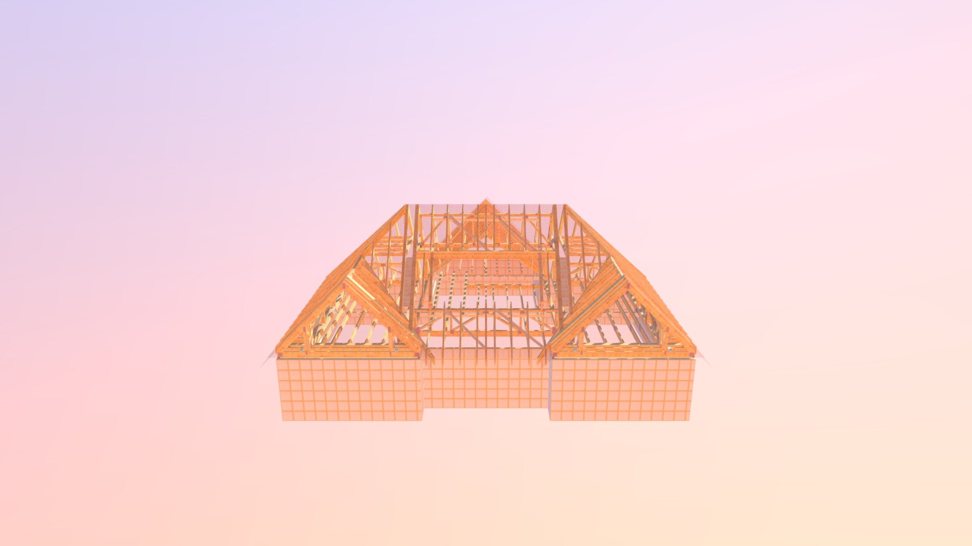 18 Croft Park - Roof Trusses