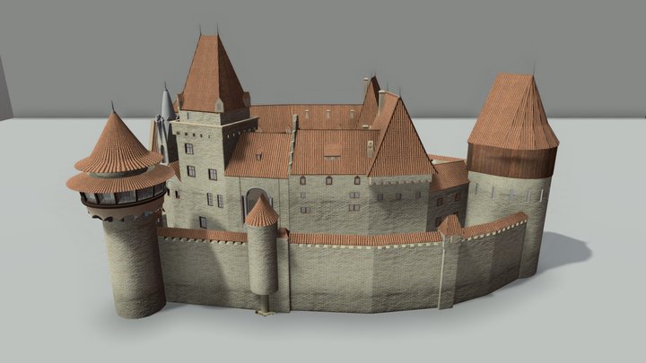 Castle Kreuzenstein 3D Model