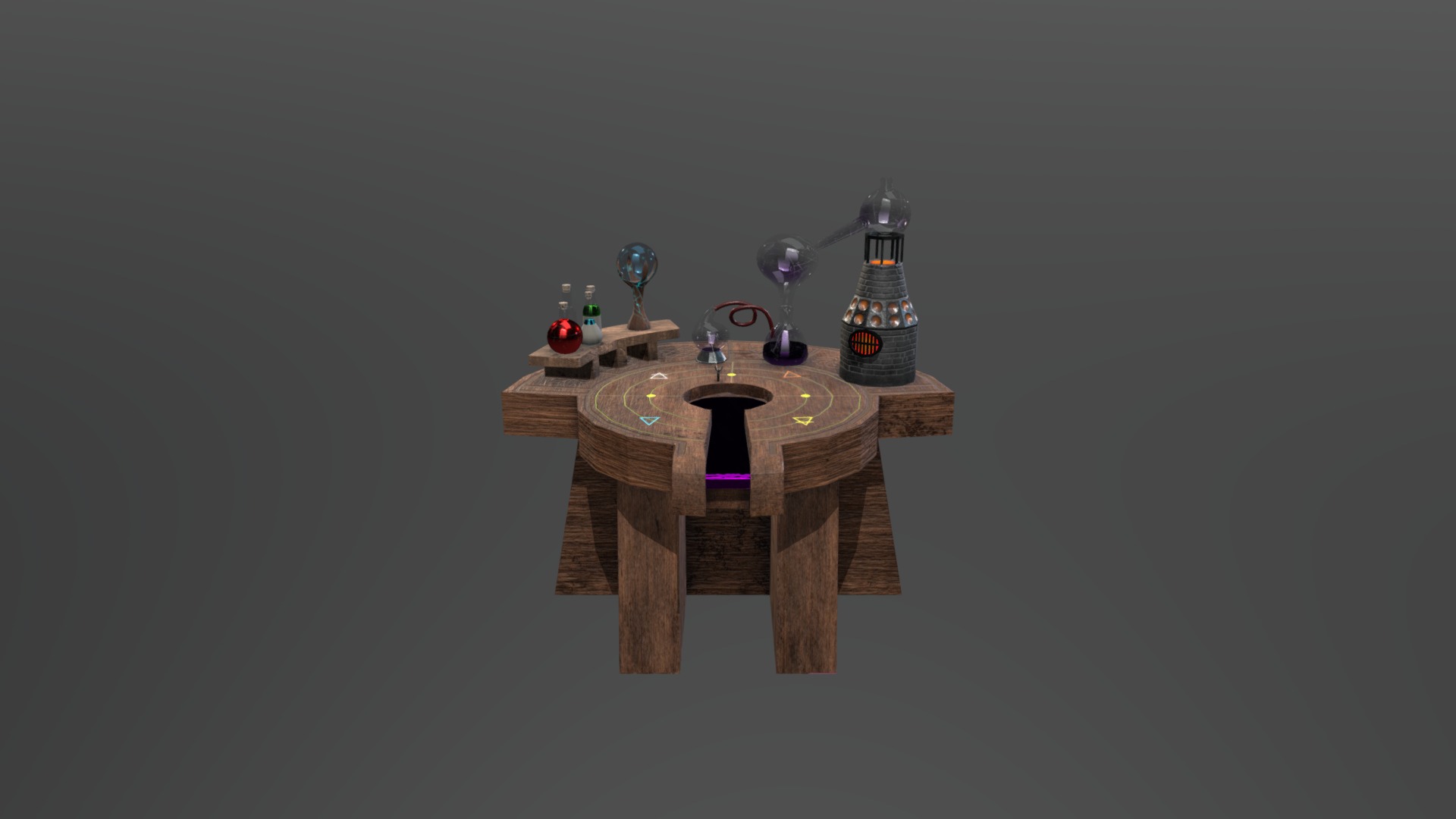 alchamy_table - 3D model by Cameron-Main [73f0fae] - Sketchfab