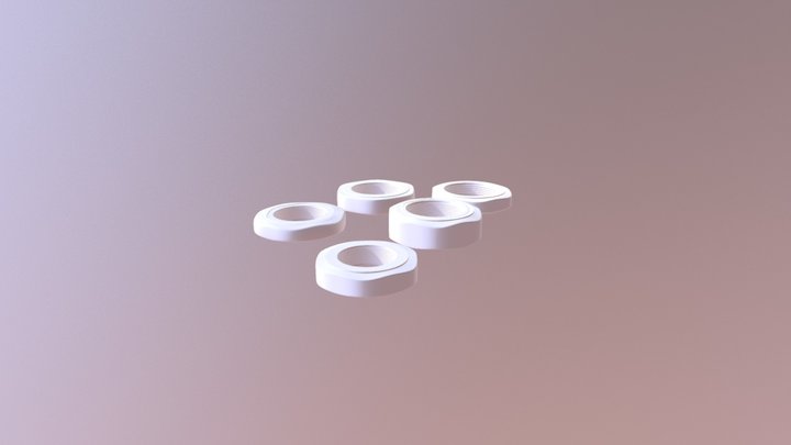 Tuercas 3D Model