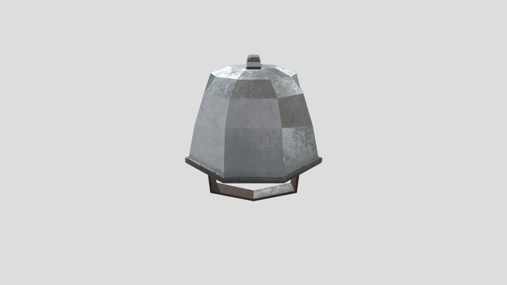 War Dog Helmet 3D Model