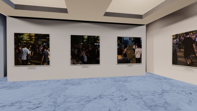 Instamuseum for @fredericguarino 3D Model