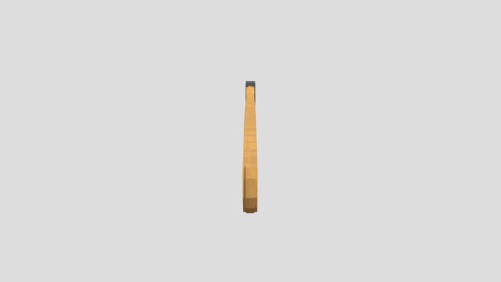 3D Axe Minecraft 3D Model