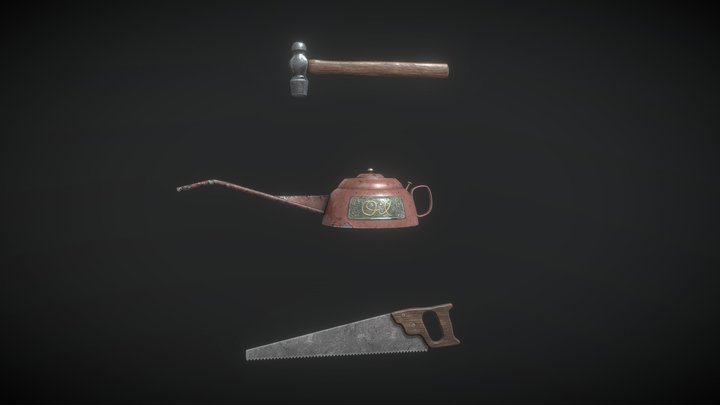 Oilcan 3D models - Sketchfab