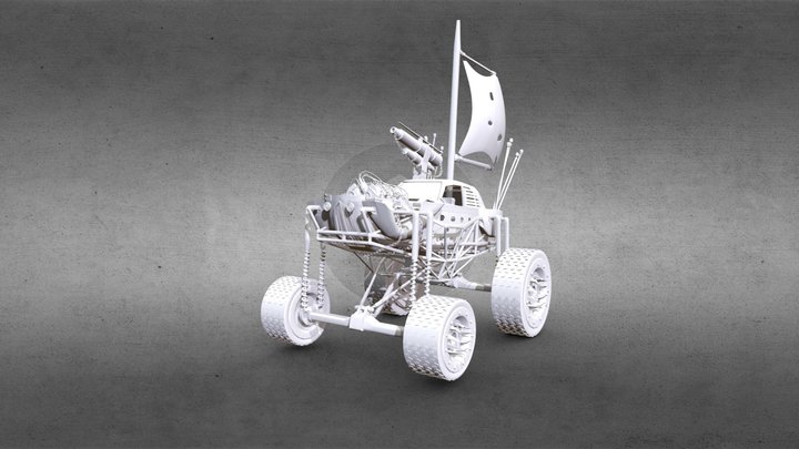 MadMax CarBoat 3D Model