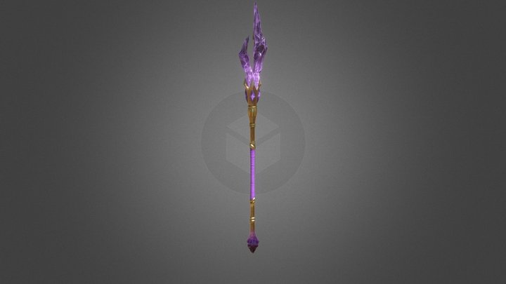 Sceptre of the Ancient (Free) 3D Model