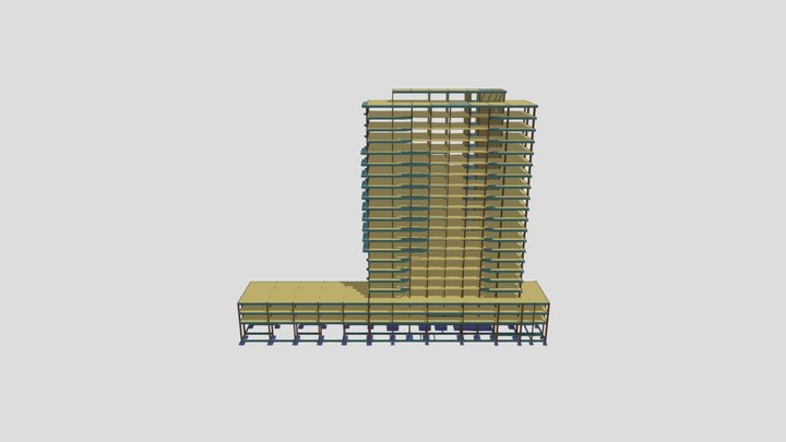 3D 01 LAFAIETE II 3D Model