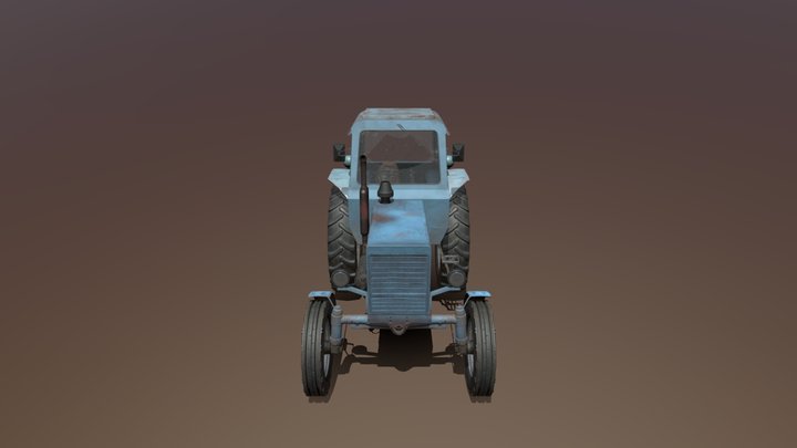 MTZ-80 (LP) 3D Model