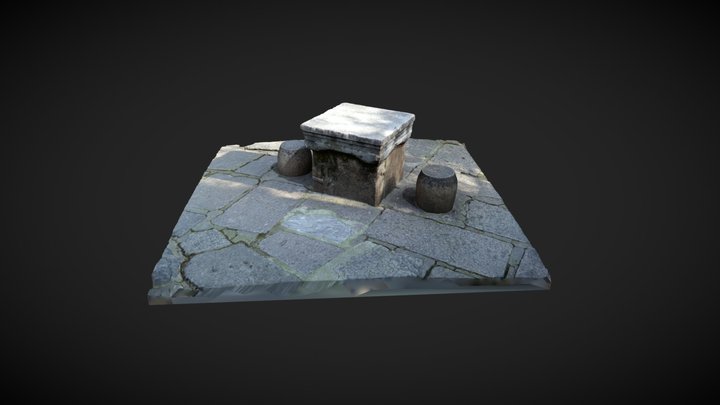 stone table 3D Model