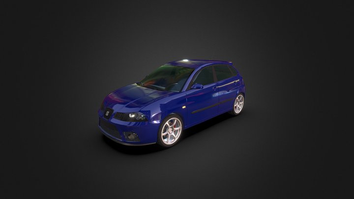 Seat Ibiza 6L 3D Model