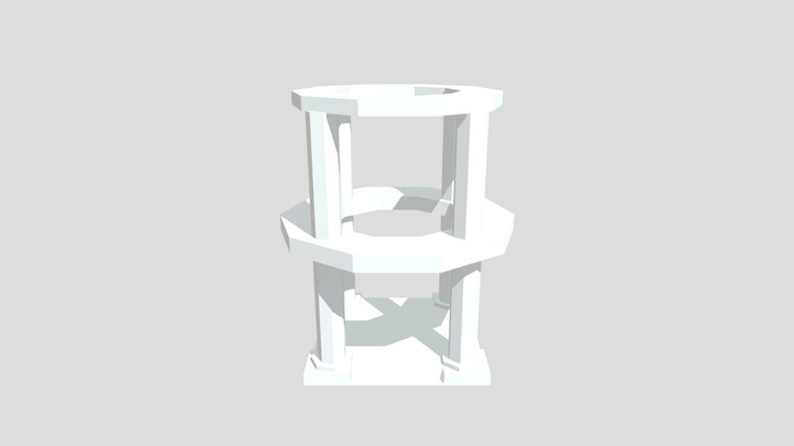 Structure - Piller 3D Model