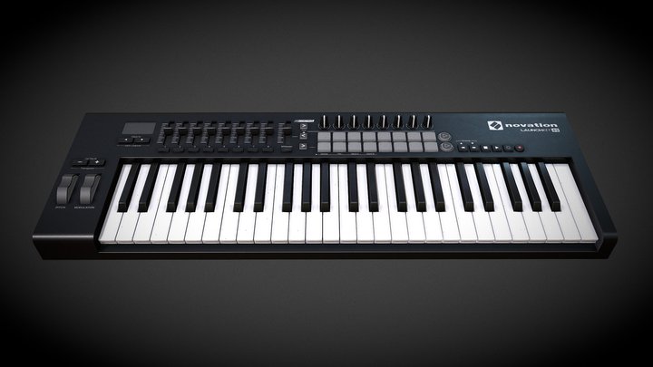 Novation LaunchKey 49 MK2 3D Model