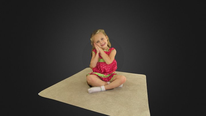 Ari Sitting 3D Model