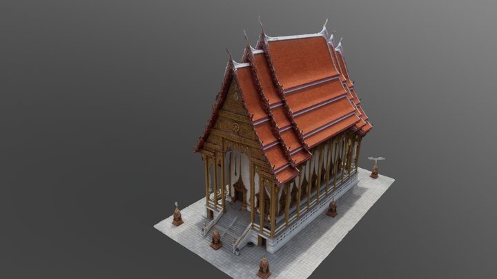 saladang_full_129pcs_gcp_simplified_3d_mesh 3D Model