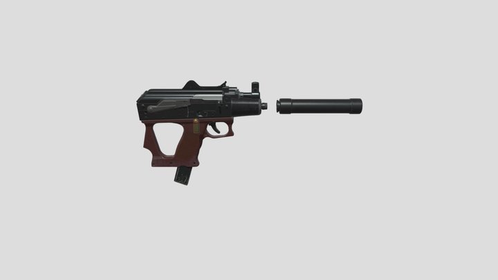 "Gepard" PDW 3D Model