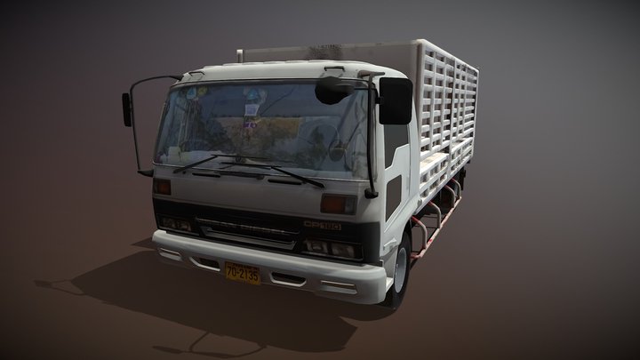 Truck Nissan CP180 3D Model