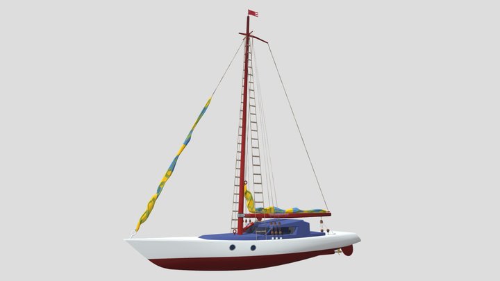 Motorboat 3D models - Sketchfab