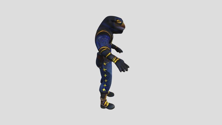 frog Ai super star 3D Model