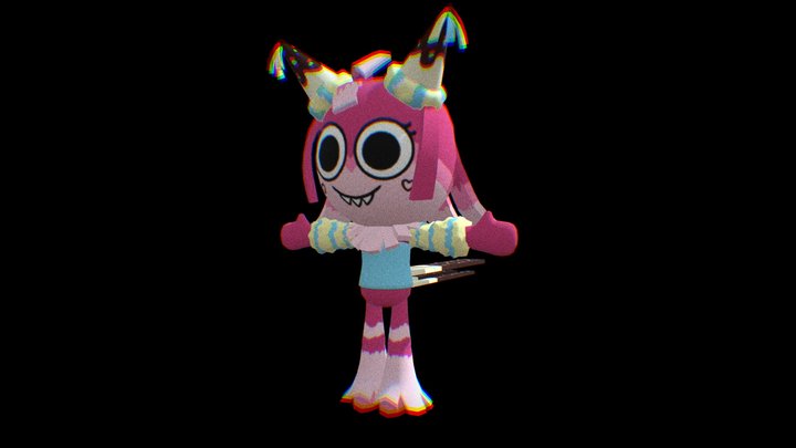 yatta dandy world 3D Model