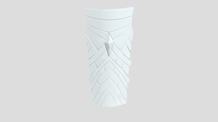 Mapple Shield 3D Model