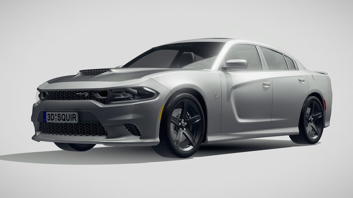 Dodge Charger SRT Hellcat 2019 3D Model