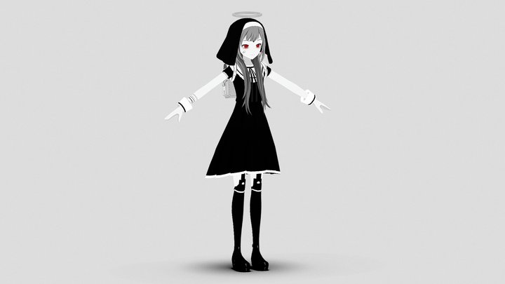 God Ish Miku – Gratis 3D-model STL