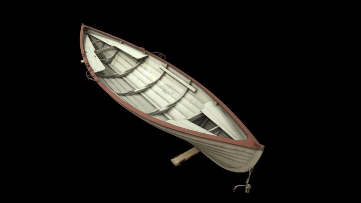 Mjøsbåt av Karl "Brynkoppa" Antonsen 3D Model