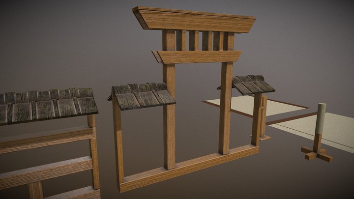 Modular Assets 3D Model
