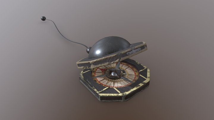 Jack Sparrow's compass 3D Model