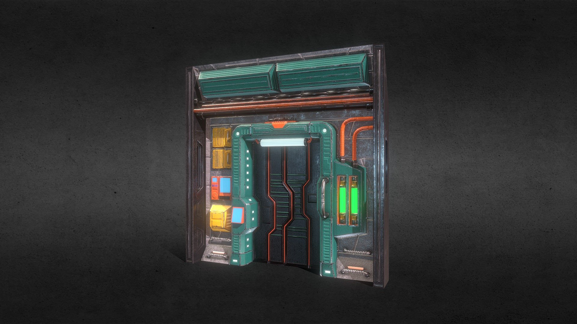 Sci-Fi Door