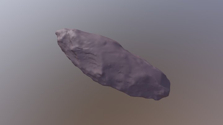 Chipped Stone Point - Ye'yumnuts 3D Model