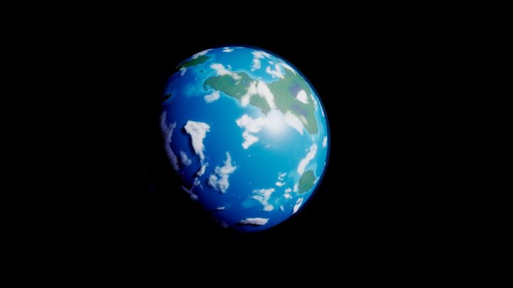 Procedural Planet 3D Model