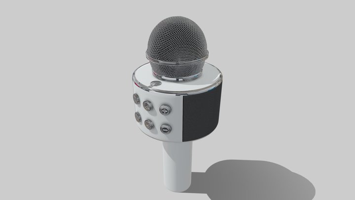 Wireless Speaker With Microphone 3D Model