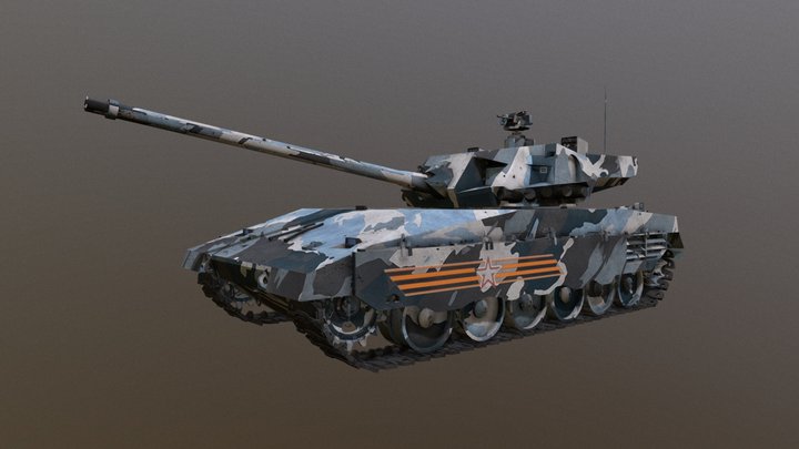 T14 - Armata Polar 3D Model