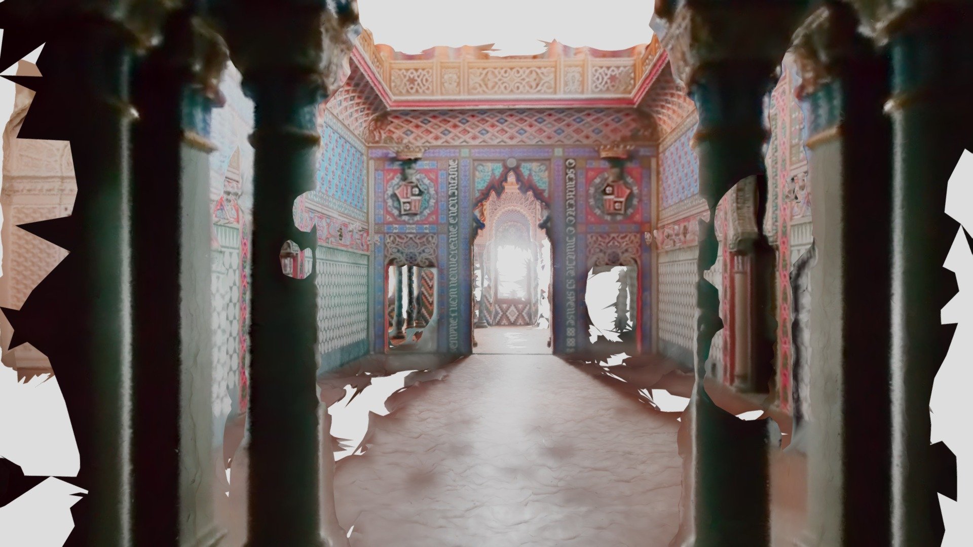 Test: Castello di Sammezzano by video 1 - 3D model by Ulf (@multiversum ...