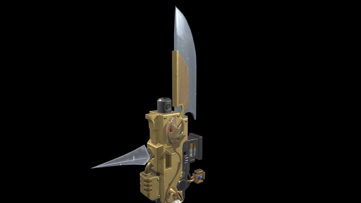 The Guardian's spear 3D Model