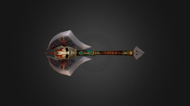 High Warlord's Axe 3D Model