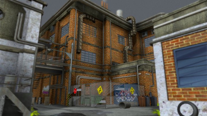 Factory – Gratis 3D-model STL
