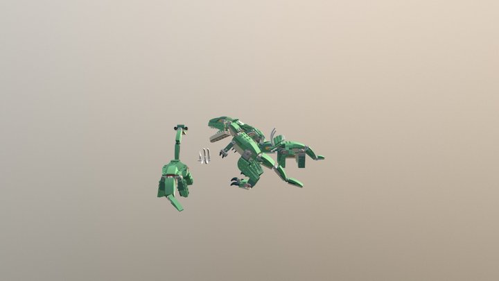 LEGO 31058 Mighty Dinosaurs 3D Model