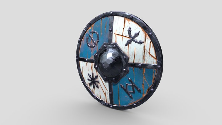 shield_low 3D Model