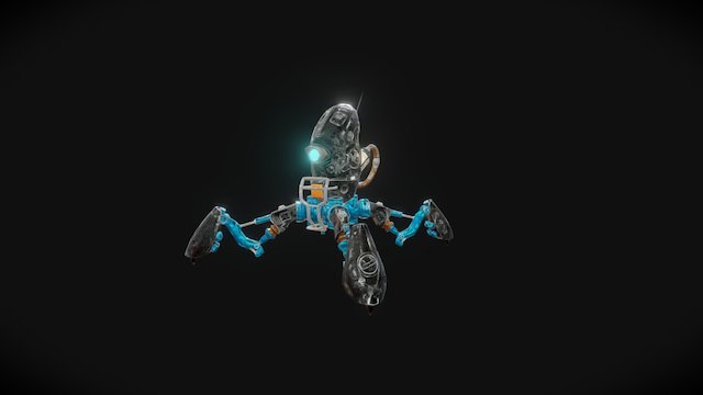 BOT Mesh 3D Model