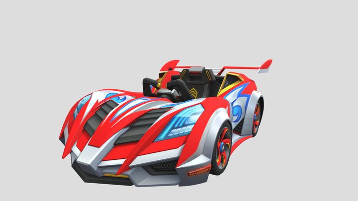 kartrider red flame storm (typhoon)