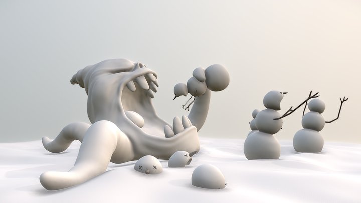 Attack of the Snowgoons! 3D Model