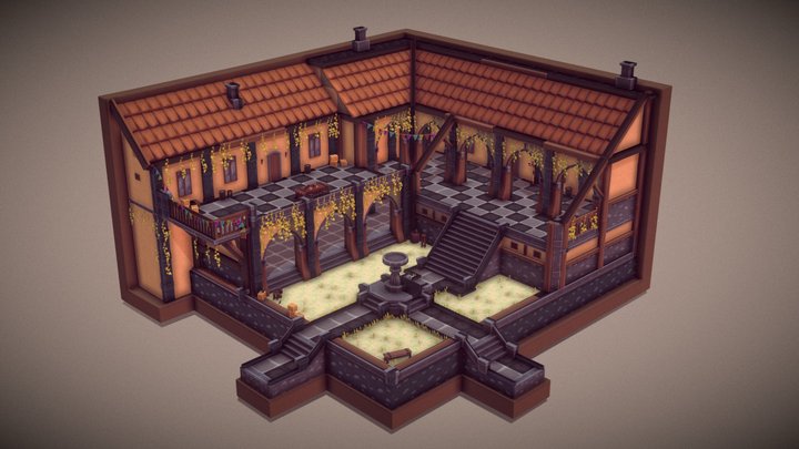 Optimized Environment 3D Model