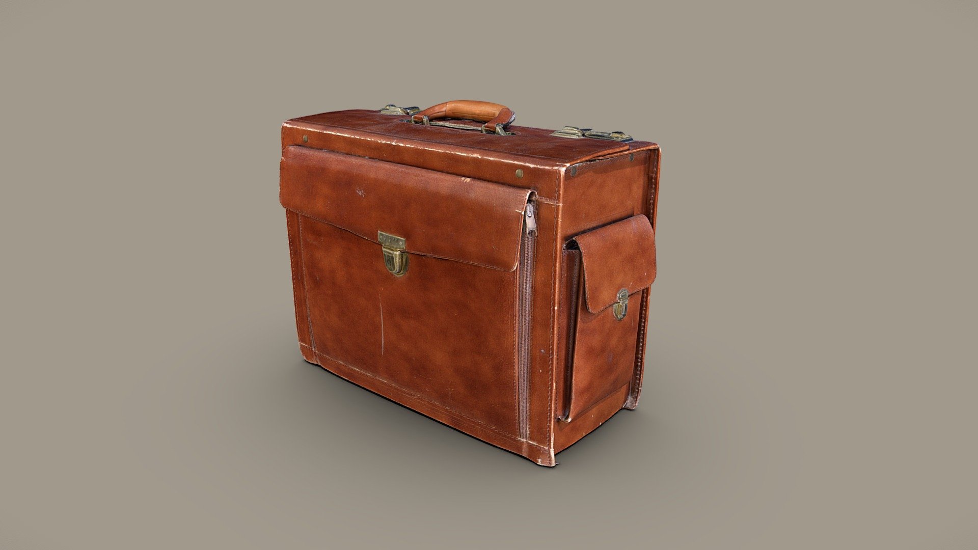 Briefcase With Combination Lock Buy Royalty Free 3d Model By Lassi