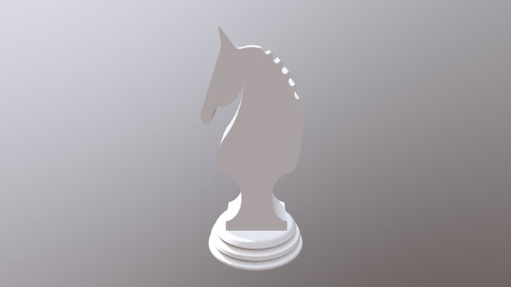 Caballo Ajedrez 3D Model