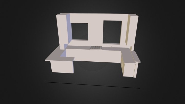 Kitchen Mum and Dad 3D Model